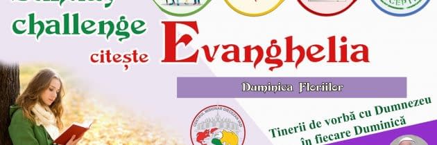 #SundayChallengeEvanghelia – Duminica Floriilor